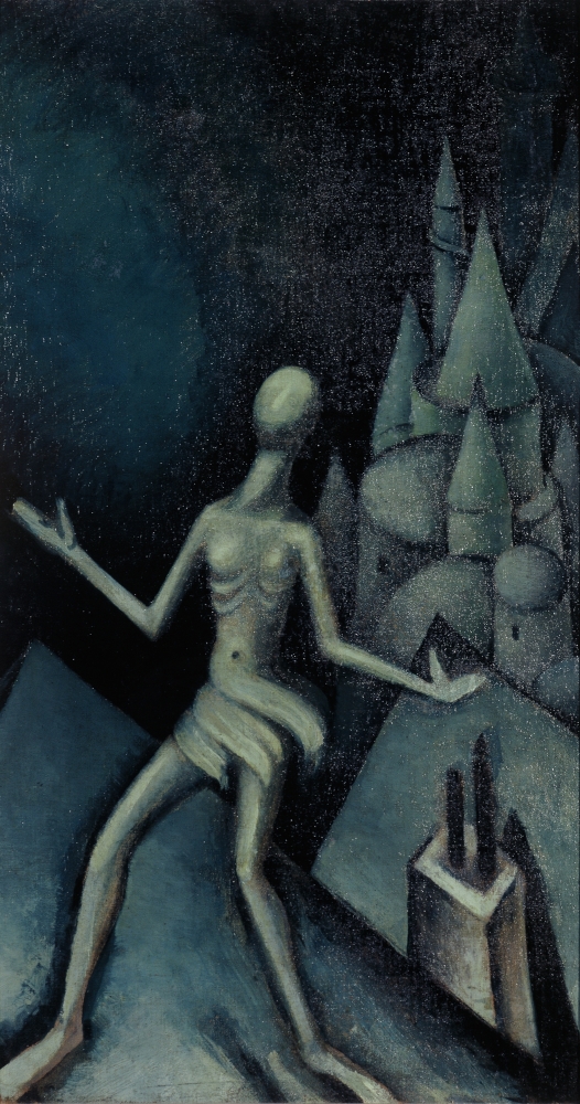 Jan Zrzavý, Náměsíčník, 1913, ZČG Jan Zrzavý, Náměsíčník, 1913, ZČG
