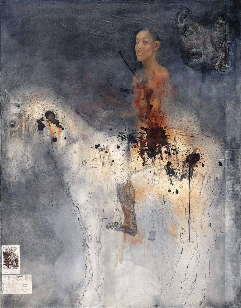 Jiří Anderle, Apokalyptický jezdec, 1981, Moravská galerie v Brně Jiří Anderle, Apokalyptický jezdec, 1981, Moravská galerie v Brně