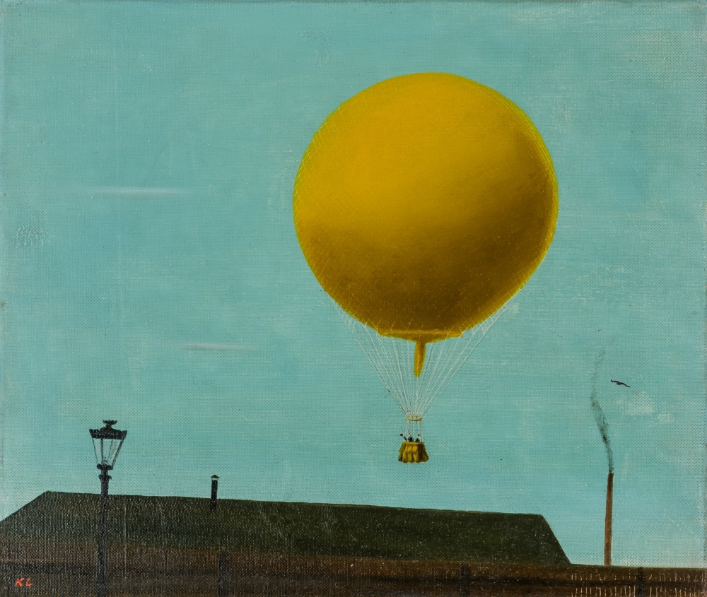Kamil Lhoták, Balon „Ressel“, 1941, Galerie výtvarného umění v Chebu Kamil Lhoták, Balon „Ressel“, 1941, Galerie výtvarného umění v Chebu