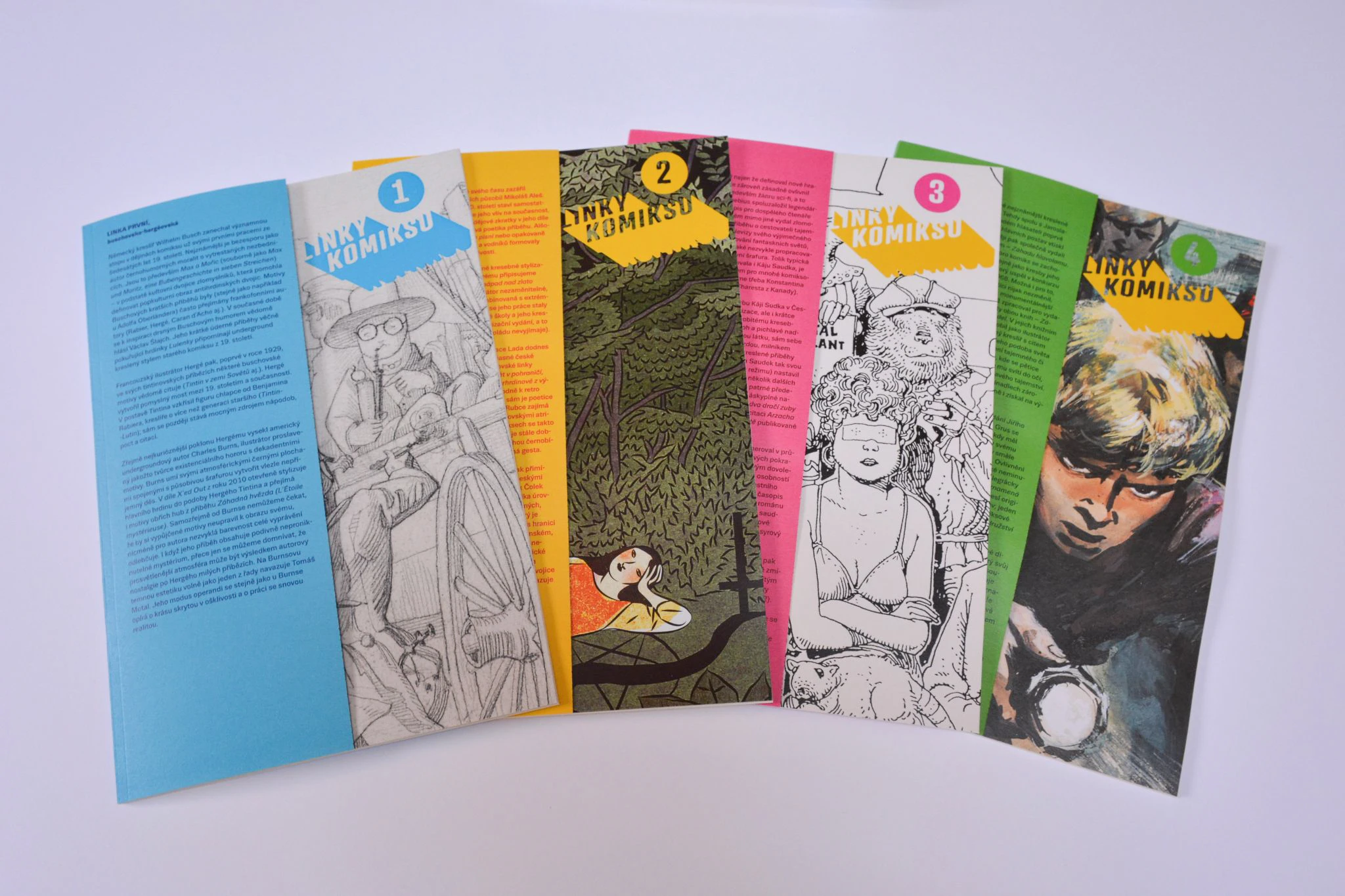 Linky komiksu katalog Linky komiksu katalog
