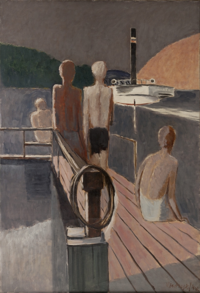 Václav Bartovský, Koupání, 1942, Národní galerie v Praze Václav Bartovský, Koupání, 1942, Národní galerie v Praze