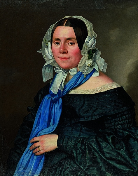 Antonín Machek, Podobizna Marie Karasové, 1841, ZČG Antonín Machek, Podobizna Marie Karasové, 1841, ZČG