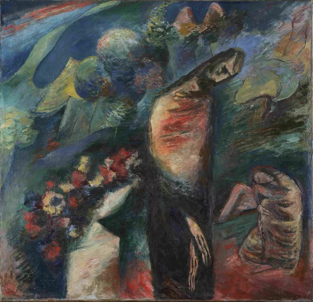 Jan Bauch, Ukřižovaný, 1937, ZČG Jan Bauch, Ukřižovaný, 1937, ZČG