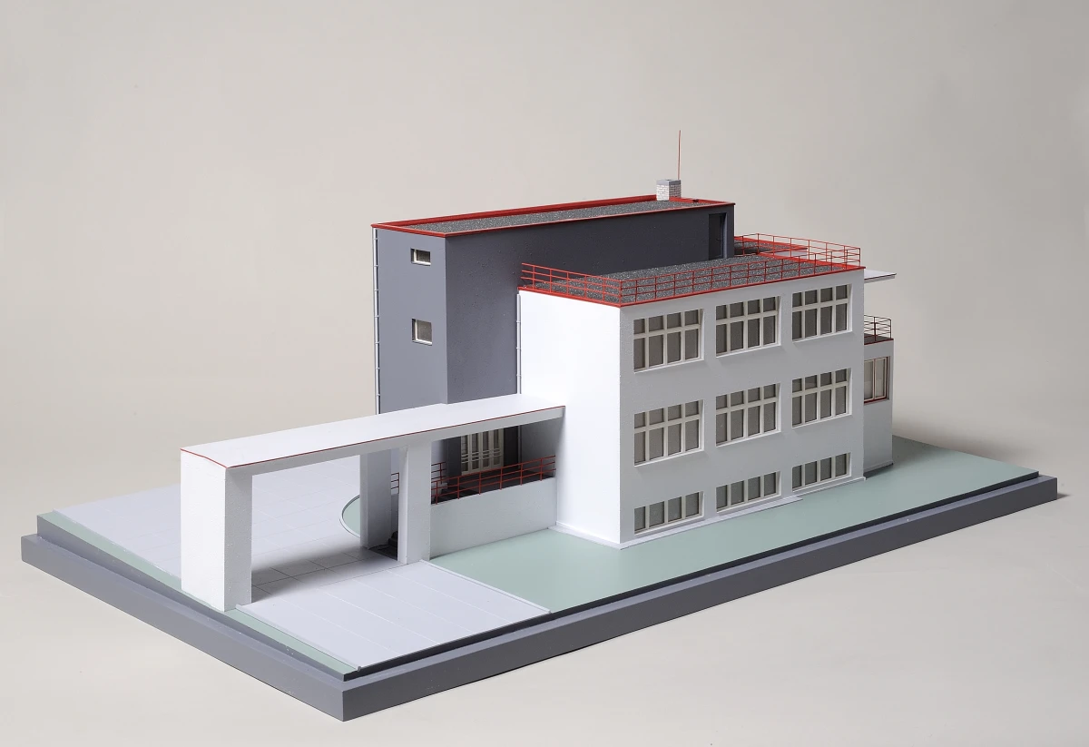 Vila továrníka Jana Rohrera v Plzni – model z roku 2010