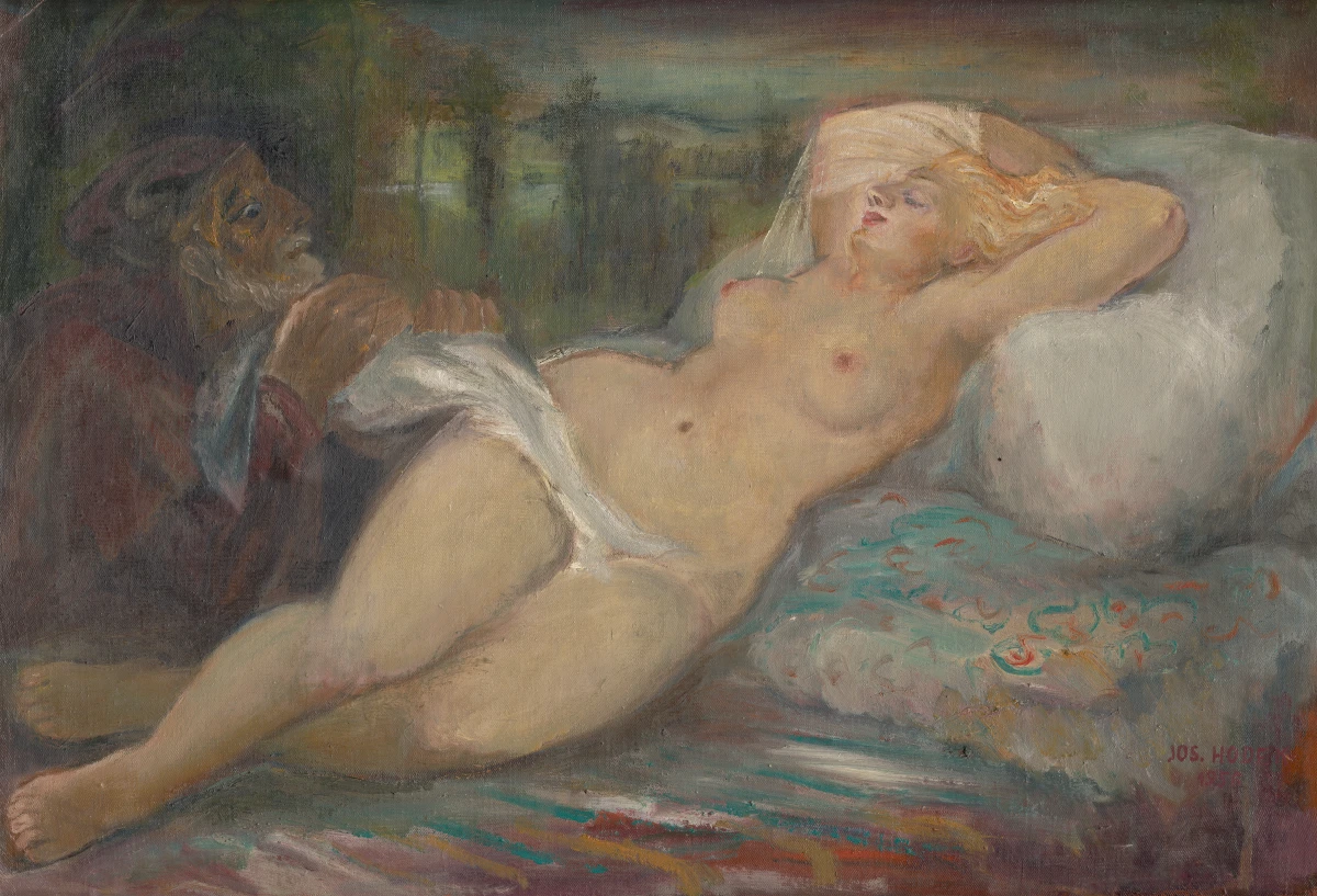 Ležící dívka
