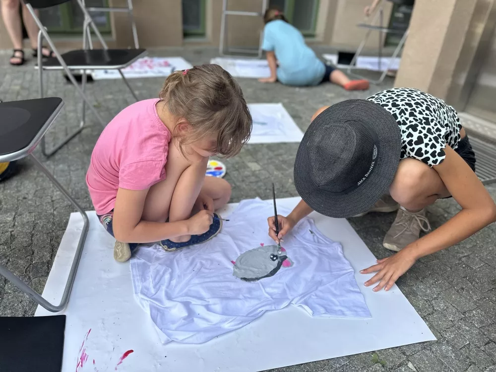 Letní tábor v galerii Letní tábor v galerii