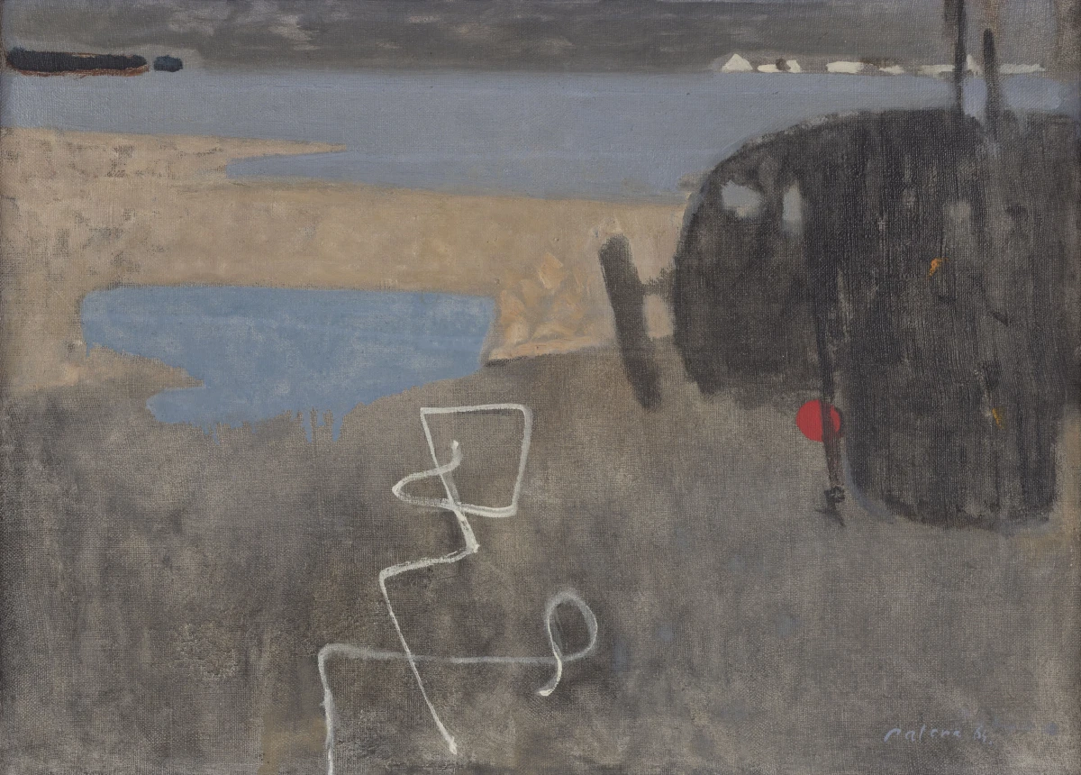 Jiří Patera, Vypuštěný Rožmberk, 1962, soukromá sbírka Jiří Patera, Vypuštěný Rožmberk, 1962, soukromá sbírka