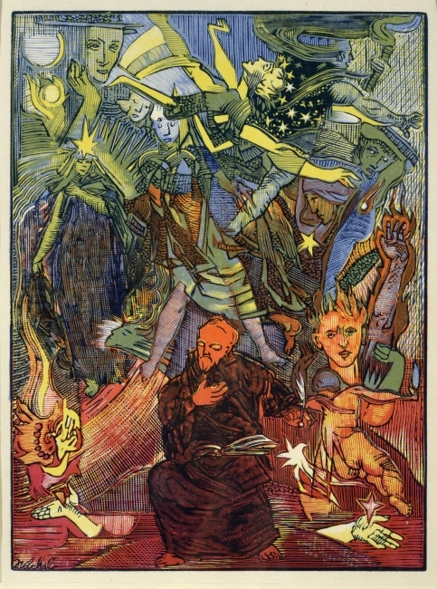 JOSEF VÁCHAL. Napsal, vyryl, vytiskl a svázal JOSEF VÁCHAL. Napsal, vyryl, vytiskl a svázal