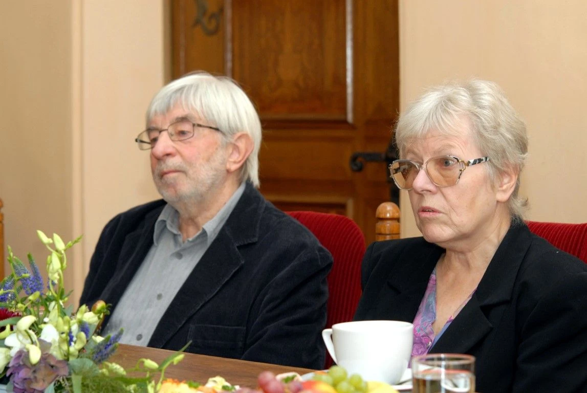 Anna Kocourková s manželem Karlem Kocourkem Anna Kocourková s manželem Karlem Kocourkem