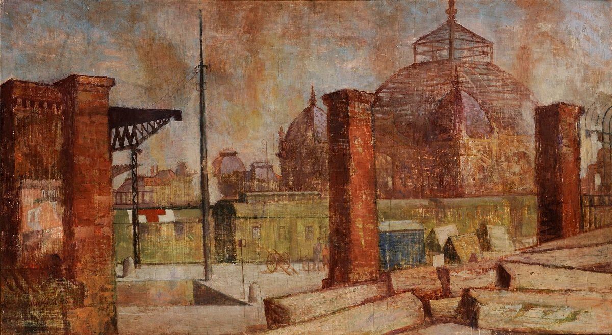 František Koliha, Prázdná kupole, 1945, ZČG František Koliha, Prázdná kupole, 1945, ZČG