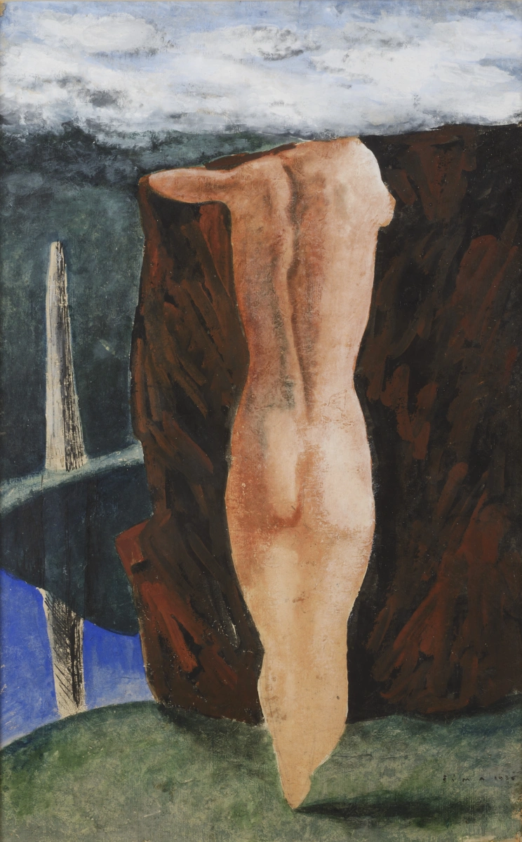 Josef Šíma, Torzo v krajině, 1936, ZČG Josef Šíma, Torzo v krajině, 1936, ZČG