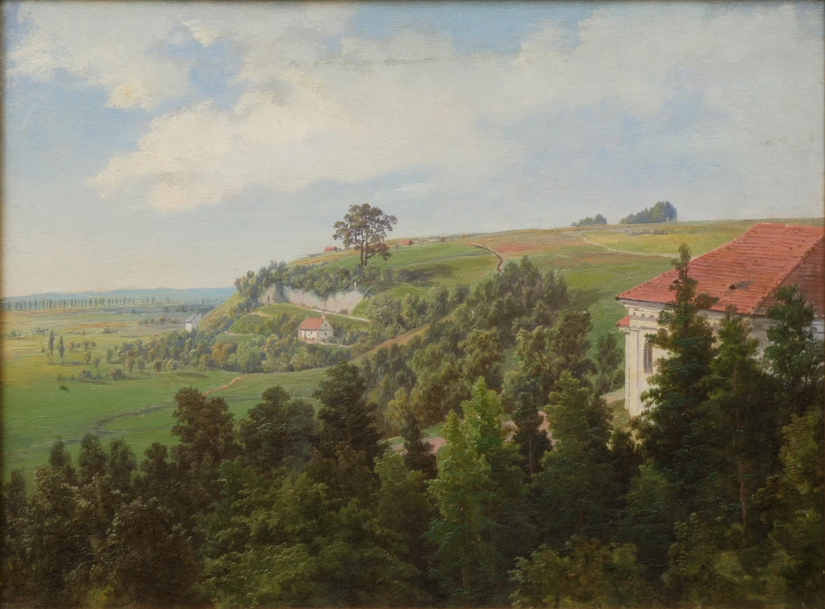 Louisa Kannengiesser-Piepenhagen, Pohled na Lochotín, 60. léta 19. století, ZČG