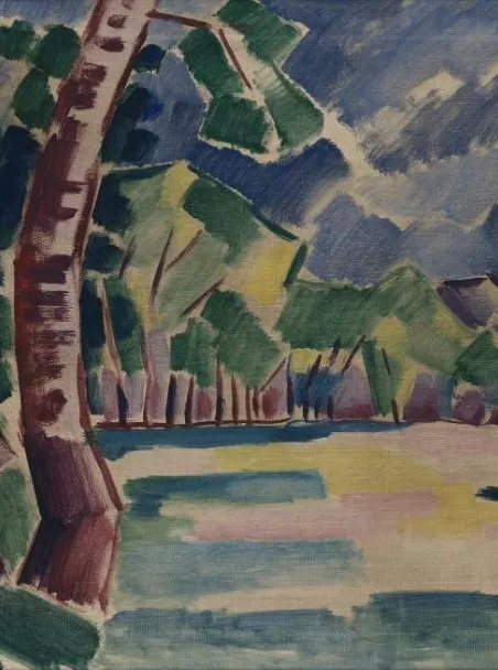 Václav Špála, Krajina, 1923