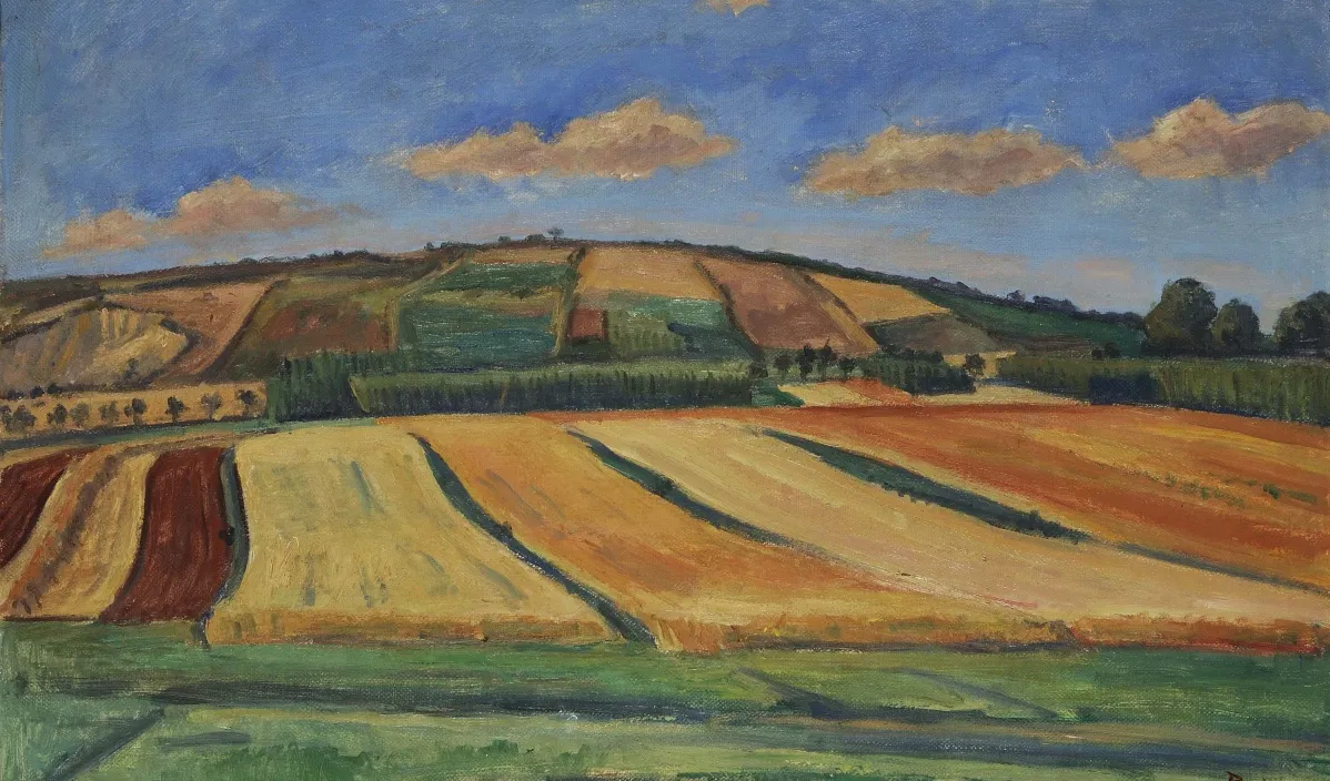 Václav Rabas, Doba zrání v polích, 1929, ZČG